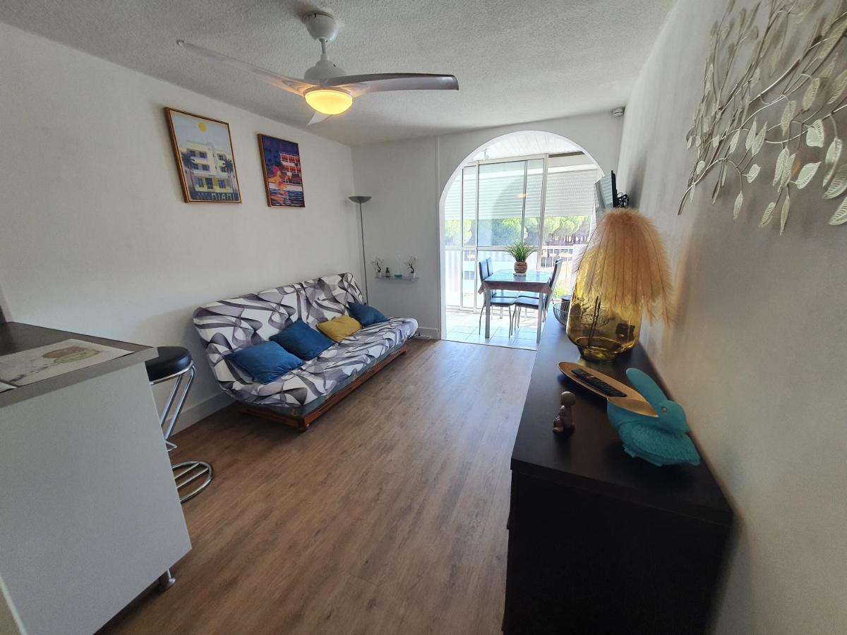 Studio Cabine Mer Et Pinede 26M2: 4Pers, Neuf, Cosy La Grande Motte Exteriör bild
